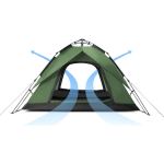 Намет чотиримісний автоматичний Naturehike NH21ZP008, темно-зелений 4