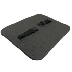 Килимок для сидіння із фіксаторами фастекс, 30 х 40 х 1,0 см, 1-шаровий, сірий 2 Килимок для сидіння із фіксаторами фастекс, 30 х 40 х 1,0 см, 1-шаровий, сірий 2