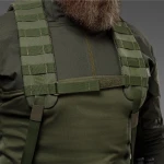 Плечова система для тактичного пояса з евакуаційною ручкою. Cordura 1000. Олива 7 Плечова система для тактичного пояса з евакуаційною ручкою. Cordura 1000. Олива 7