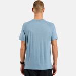 Футболка Odlo Merino Tencel Hyper Map, Baby Blue Melange 2