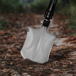 Лопата багатофункціональна Adimanti HK002. Чорне металеве руків'я 2