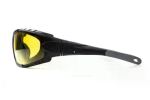 Защитные фотоочки очки Global Vision Shorty Photochromic (yellow) Anti-Fog, желтые 7