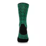 Шкарпетки "5.11 Tactical Sock & Awe Crew Brain" GREEN 5 Шкарпетки "5.11 Tactical Sock & Awe Crew Brain" GREEN 5