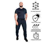 Футболка Chiton Patrol Темно-синя 2