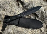 Тактический нож Киммериец Blade Brothers Knives с черным полимерным покрытием 6 Тактический нож Киммериец Blade Brothers Knives с черным полимерным покрытием 6