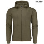 Реглан с капюшоном на молнии "TACTICAL HOODIE" Olive 4 Реглан с капюшоном на молнии "TACTICAL HOODIE" Olive 4