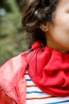 Повязка флисовая Tribe Neck Warmer з затяжкою, Красный 7