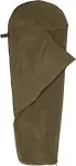 Вкладываешь в спальник Snugpak Fleece Liner with Zip, Оливковый 2 Вкладываешь в спальник Snugpak Fleece Liner with Zip, Оливковый 2