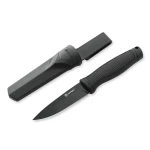 Ніж Ganzo G806BW-BK. Нержавіюча сталь. Чорний