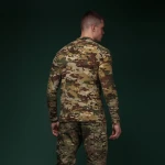 Флісова тактична кофта Garrison Fleece Multicam. Temperature control, polyester 5 Флісова тактична кофта Garrison Fleece Multicam. Temperature control, polyester 5