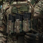 Одинарный эластичный подсумок под магазины АК/АR открытого типа. Крепление MOLLE. Мультикам 3 Одинарный эластичный подсумок под магазины АК/АR открытого типа. Крепление MOLLE. Мультикам 3