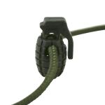 Набір стопперів для блискавки/темляка "CORD STOPPER PINEAPPLE" Olive 3