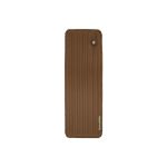 Матрац туристичний надувний одномісний Naturehike CNK2450WS035, 198х68х9.5 см, коричневий із вбудованою помпою