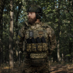 Комплект: шолом Fast кевларовий з навушниками M31H Plus та кавер, L. Піксель (мм-14) 8