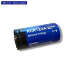 Акумуляторна батарея літієва CR123A/16340 850mAh 3.7V Lithium 6 Акумуляторна батарея літієва CR123A/16340 850mAh 3.7V Lithium 6