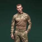 Тактическая рубашка Core Combat Shirt, длинный рукав, комбинированные материалы. Пиксель (мм-14) 2 Тактическая рубашка Core Combat Shirt, длинный рукав, комбинированные материалы. Пиксель (мм-14) 2