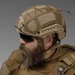 Маскировочный кавер на шлем (универсальный). Койот. Размер M 5 Маскировочный кавер на шлем (универсальный). Койот. Размер M 5