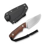 Ніж фіксований Civivi Gander Guibourtia Wood Sandvik 14C28N, коричневий 2 Ніж фіксований Civivi Gander Guibourtia Wood Sandvik 14C28N, коричневий 2