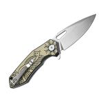 Складаний ніж M-Tac Type 12 Scandinavian Stonewash Чорний/Піщаний 3