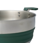 Каструля складана Sea to Summit Detour Stainless Steel Collapsible Pot 5 л, Moonstruck Grey 7 Каструля складана Sea to Summit Detour Stainless Steel Collapsible Pot 5 л, Moonstruck Grey 7