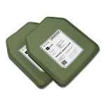 Керамічні бронеплити 6 класу захисту (комплект). Вага 7.4 кг. Розмір XL (27х33 см.) 4