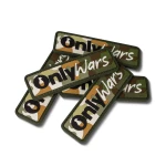 Патч (шеврон) «onlywars» от onlywars.store. Мультикам, 9 х 2.8 см 2