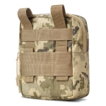 Подсумок утилитарный L. Крепление Molle. Cordura 500D. Пиксель (мм-14). 2 Подсумок утилитарный L. Крепление Molle. Cordura 500D. Пиксель (мм-14). 2