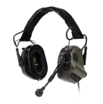 Навушники активні Earmor M32X Mark4 MilPro. Олива