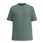Футболка Men's Set Oversize Fit U-neck. Cotton. Сіро-зелений 2