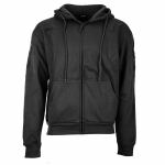 Реглан с капюшоном на молнии "TACTICAL HOODIE" Black