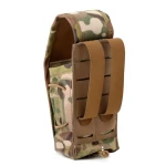 Подсумок под АК/AR двойной с клапаном Rarog. Cordura 500D. Мультикам 3