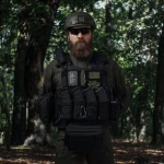 Сумка-напашник PRO 2-го класу захисту. Розмір XL (19х26 см). Матеріал Cordura 1000. Чорний 8