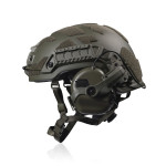 Кевларовый шлем ARCH (ECH) М с защитой от активных наушников. Олива 4