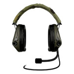 Активні навушники Sordin Supreme MIL CC з верхнім тримачем. Зелений 2
