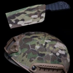 Наклейки камуфляжные Hexagon Malva, 24 х 28 см. Cordura 1000D. Мультикам 2