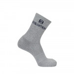 Комплект демісезонних шкарпеток Salomon Crew (3 шт.) чорний/білий/сірий. Розмір M 4