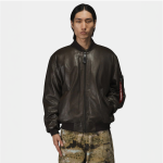 Куртка Alpha Industries Leather MA-1 Flight Jacket. Коричневый