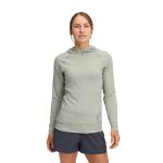 Женская кофта с рукавом реглан Black Diamond W Ls Alpenglow Hoody, Agave 2