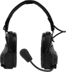 Активні навушники Ops-Core AMP Communication Headset-Connectorized NFMI. Верхній тримач. Чорний 2 Активні навушники Ops-Core AMP Communication Headset-Connectorized NFMI. Верхній тримач. Чорний 2