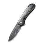 Ніж складаний Civivi Elementum Damascus Carbon Fiber, сірий