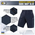 Шорти M-Tac Aggressor Summer Flex Dark Темно, dark Navy Blue 2 Шорти M-Tac Aggressor Summer Flex Dark Темно, dark Navy Blue 2