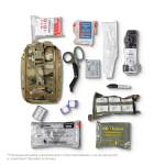 Підсумок-органайзер аптечка. Кріплення Molle. Cordura 500D. Чорний 6 Підсумок-органайзер аптечка. Кріплення Molle. Cordura 500D. Чорний 6