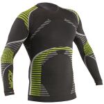 Термофутболка з довгим рукавом чоловіча Accapi HealthPower, Black/Lime