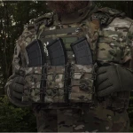 Подсумок одинарный пластиковый для магазина АК/AR. Мультикам 5 Подсумок одинарный пластиковый для магазина АК/AR. Мультикам 5