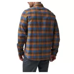 Рубашка тактическая "5.11 Tactical® Lester Flannel Plaid Long Sleeve Shirt" Cobalt Blue Plaid 2 Рубашка тактическая "5.11 Tactical® Lester Flannel Plaid Long Sleeve Shirt" Cobalt Blue Plaid 2