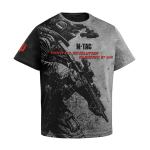 Футболка M-Tac Warrior 1919 Oversize Світло, light Grey, світло-сірий 4 Футболка M-Tac Warrior 1919 Oversize Світло, light Grey, світло-сірий 4
