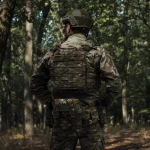 Бронежилет 3 класса (PRO). Вес 3.1 кг. Полиэтиленовые плиты 0.99 кг. Мультикам 5