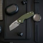 Розкладний ніж SOG Stout SJ, OD Green, Cleaver, Cleaver/OD Green/Stonewash 9 Розкладний ніж SOG Stout SJ, OD Green, Cleaver, Cleaver/OD Green/Stonewash 9