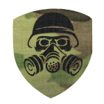 Шеврон Camotec Хім. Солдат (7*8) MC — Мультикам