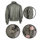 Куртка демісезонна Sturm Mil-Tec "US Tactical Flight Jacket" Olive 2 Куртка демісезонна Sturm Mil-Tec "US Tactical Flight Jacket" Olive 2